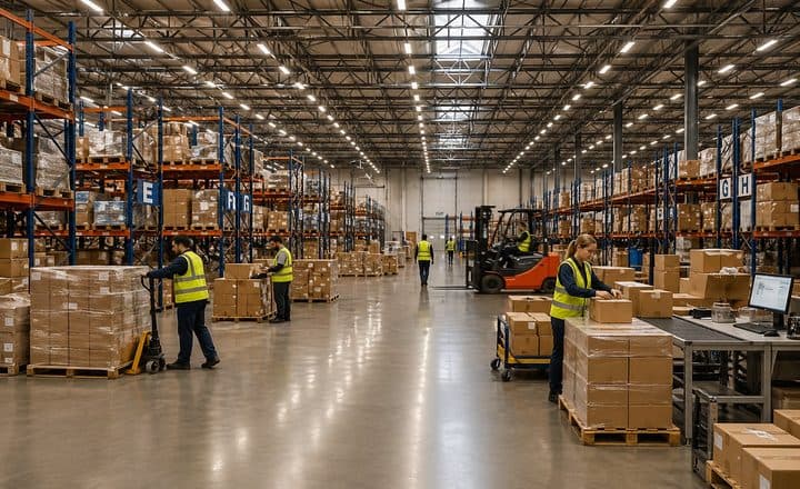 LED lighting for warehouses — TAKTON OÜ