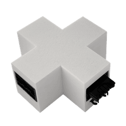 X connector white 2