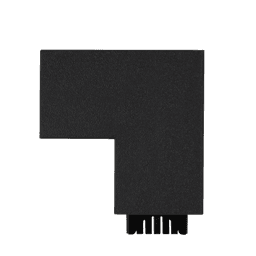 L connector dark grey LEFT 1