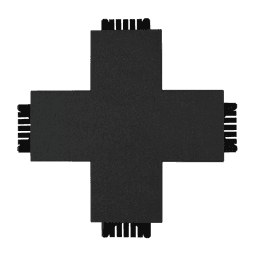 X connector dark grey 1