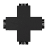 X connector dark grey