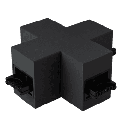 X connector dark grey 2