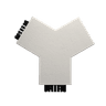 Y connector white